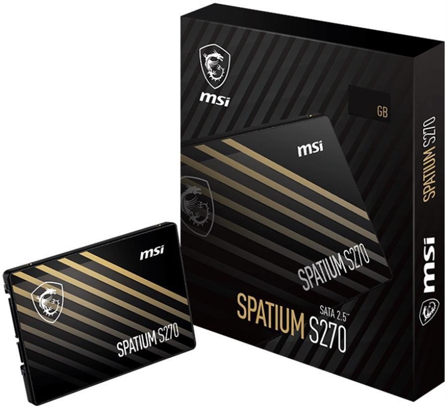 Almacenamiento Disco Sólido SSD MSI Spatium S270 480GB — foto 3