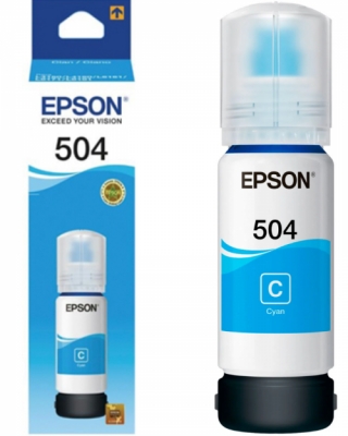 OFIMÁTICA TINTA ORIGINAL EPSON 504 L4150/60 CIAN T504220