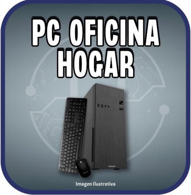 PC ARMADA OFICINA/HOGAR INTEL I3 13100 / H610M / 8GB / 240GB / GABINETE KIT
