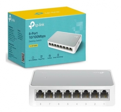 VARIOS SWITCH TP-LINK 8 PUERTOS 200MBPS TL-SF1008D