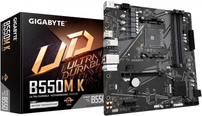 MOTHERBOARD AMD GIGABYTE B550M-K AM4