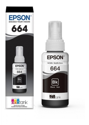 OFIMÁTICA TINTA ORIGINAL EPSON 664 L200 NEGRO T664120