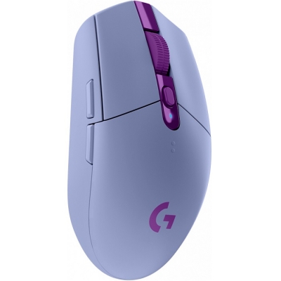 Periféricos Mouse Gamer Logitech Inalámbrico Lila G305