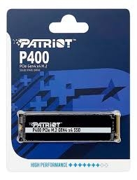 ALMACENAMIENTO DISCO SÓLIDO M.2 PATRIOT P400 PCIE GEN4 X4 512GB