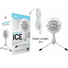 PERIFÉRICOS MICRÓFONO BLUE SNOWBALL ICE WHITE 988-00511