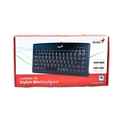 PERIFÉRICOS TECLADO USB GENIUS MINI SIN NUMERICO LUXEMATE 100