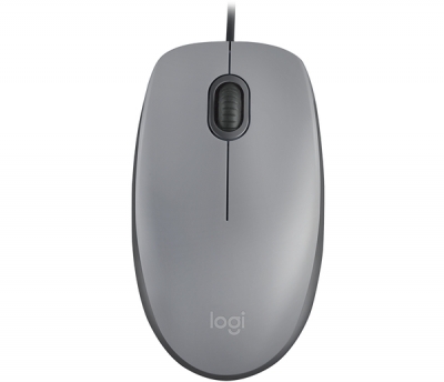 PERIFÉRICOS MOUSE USB LOGITECH SILENT GRAY M110