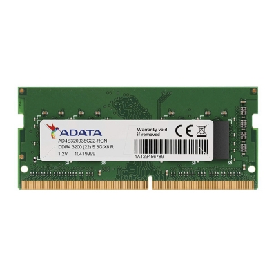 MEMORIA RAM DDR4 SODIMM 8GB ADATA 3200MHZ