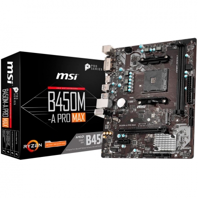 MOTHERBOARD AMD MSI B450M A PRO MAX AM4