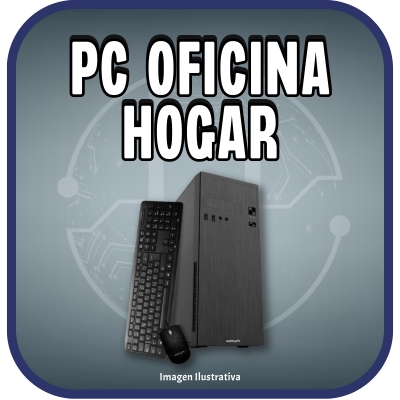 PC ARMADA OFICINA/HOGAR INTEL I5 13400 / 8GB / H610M / 240GB / GABINETE KIT