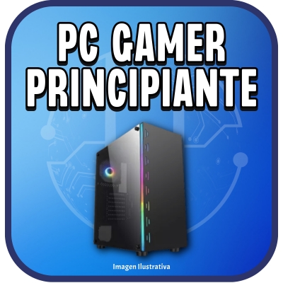 PC ARMADA GAMER PRINCIPIANTE RYZEN 7 5700G / 16GB / 256GB / A520M / 550W / GABINETE GAMER