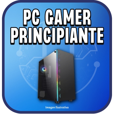 PC ARMADA GAMER PRINCIPIANTE RYZEN 5 5600G / 16GB / A520M / 1TB / GABINETE KIT