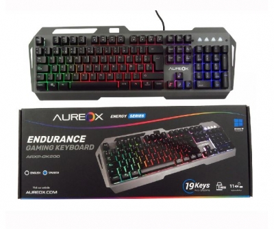 Periféricos Teclado Gamer Aureox Endurance Gaming RGB GK200