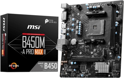 MOTHERBOARD AMD MSI B450M-A PRO MAX 2 AM4
