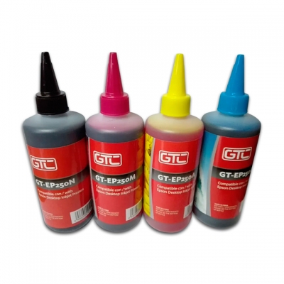 OFIMÁTICA TINTA GENÉRICA GTC ALTERNATIVO BLACK 250ML GT-EP250N