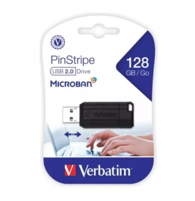 VARIOS PENDRIVE VERBATIM PINSTRIPE USB 3.2 GEN 1 128GB