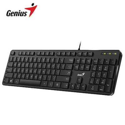 PERIFÉRICOS TECLADO USB GENIUS SLIMSTAR M200 BLACK