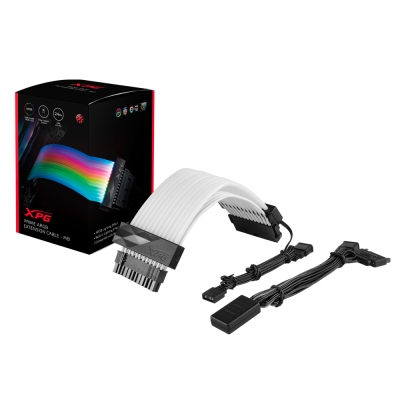 CABLE EXTENSION XPG PRIME ARGB CONECTOR MB 24 PINES ARGBEXCABLE-MB-BKCWW