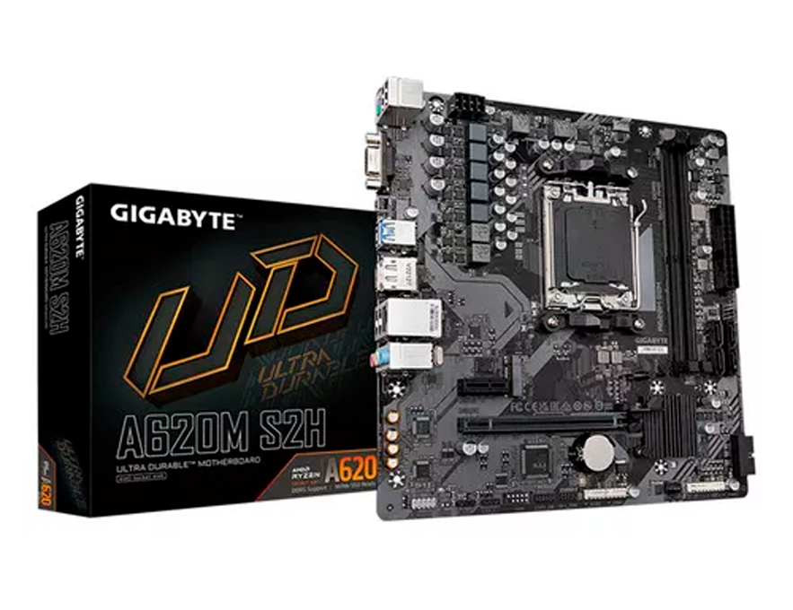 MOTHERBOARD AM5 GIGABYTE A620M S2H  1.2 DDR5