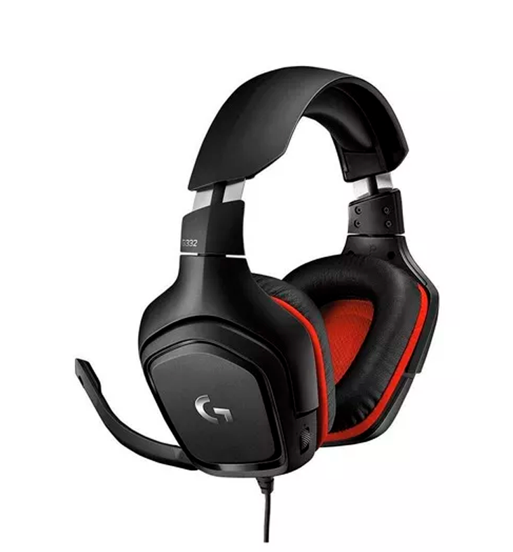 Auricular Logitech G332 CON MICROFONO Y CABLE  para juegos