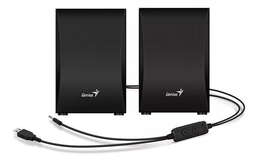 Parlantes Bluetooth Genius Sp- Hf380bt madera USB