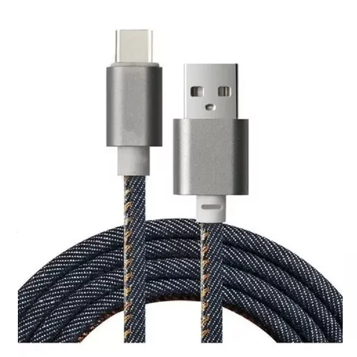CABLE USB A TIPO C  3.0   2MTS  ALTA VELOCIDAD Mallado Metalico  3.0