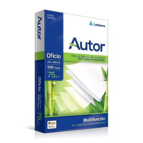 RESMA OFICIO 75GR AUTOR 500 HOJAS