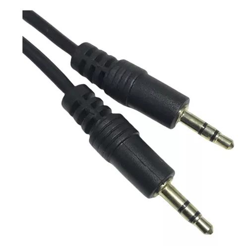 CABLE AUDIO AUXILIAR MINIPLUG 3.5MM 1,5MTS