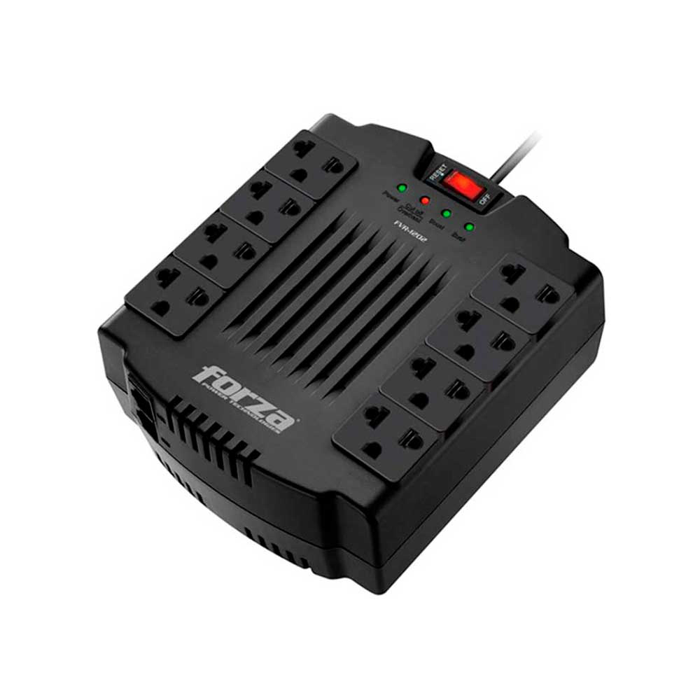 ESTABILIZADOR DE TENSION FORZA 1200VA  600W  FVR-1202USB-A
