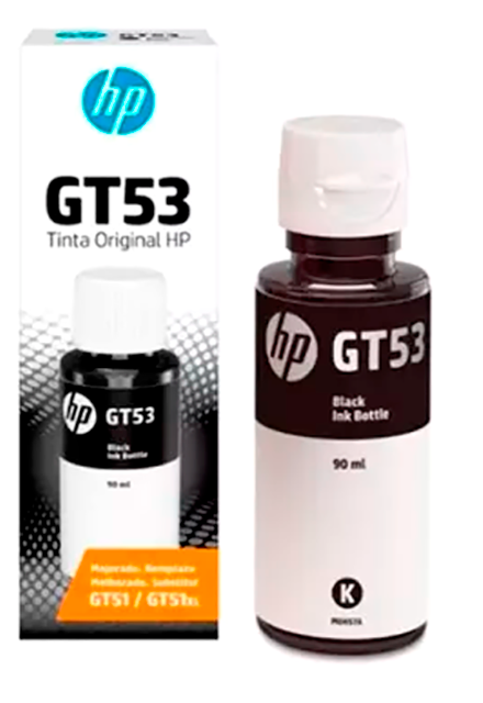 BOTELLA TINTA HP GT53 Reemplazo GT51  90ML 