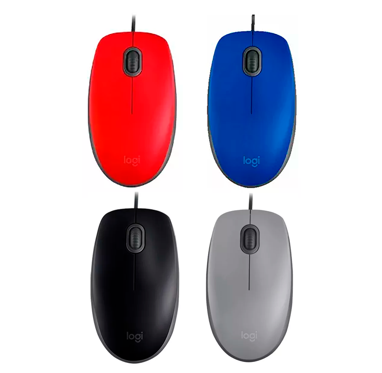 MOUSE LOGITECH M110 SILENT    Varios colores   CON CABLE