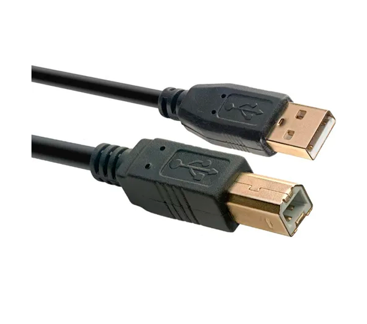 CABLE USB-A  a  USB-B  A/B IMPRESORA 2.0  3 MTS