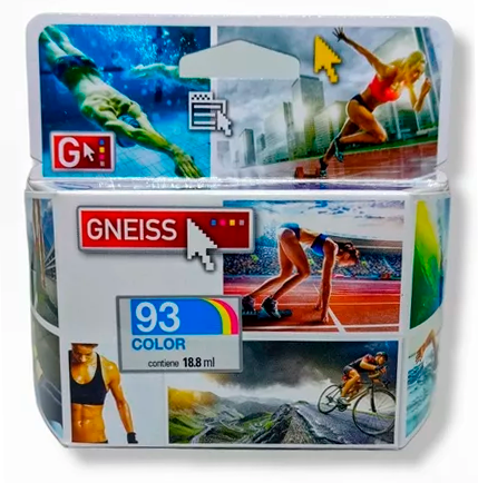 CARTUCHO TINTA GNEISS 93 TRICOLOR  18,8ML Psc1510 5440 6310
