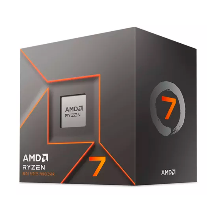PROCESADOR AMD AM5 RYZEN 7  8700F  DDR5 SIN  VIDEO CON COOLER