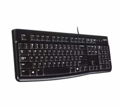 Teclado c/Cable LOGITECH K120 Negro  USB