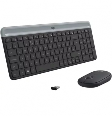 Combo Teclado y Mouse Wireless Logitech Mk470  SLIM   Varios colores