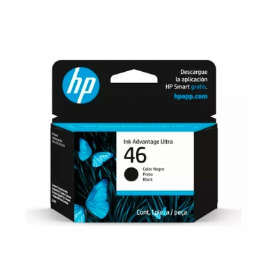 CARTUCHO TINTA HP 46 NEGRO