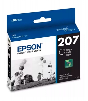 CARTUCHO TINTA EPSON 207 T207 NEGRO XP-2101 HC