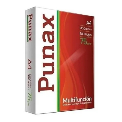 RESMA A4 75GR PUNAX /AUTOR 500 HOJAS