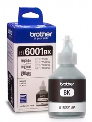 BOTELLA TINTA BROTHER NEGRO BT6001 