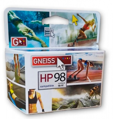 CARTUCHO TINTA GNEISS  98 NEGRO 18ML C4160 C4180 5940 8050