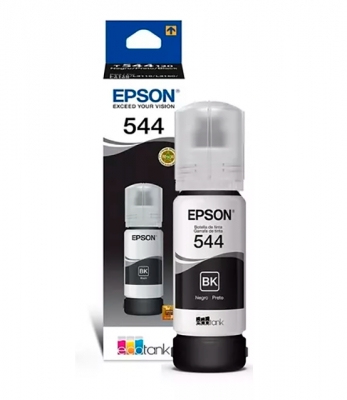 BOTELLA TINTA EPSON  544 T544 NEGRO 65ML  L1110 L1210 L3110 L3150 L3250 L5190 