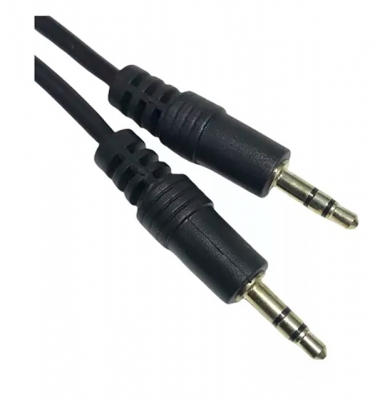 CABLE AUDIO AUXILIAR MINIPLUG 3.5MM  3MTS