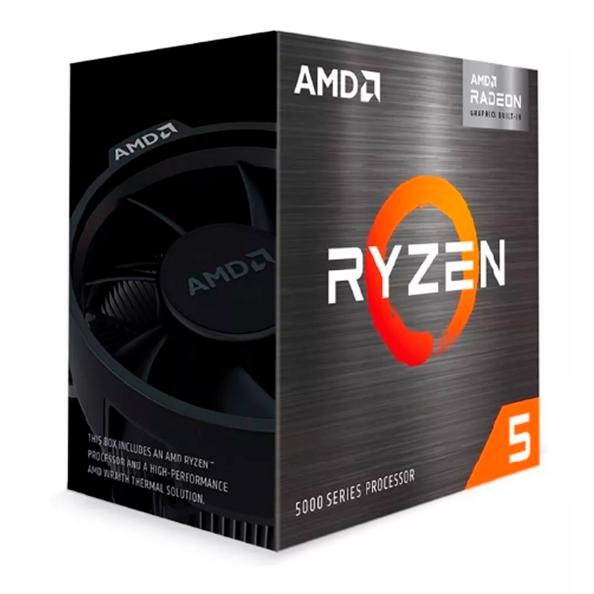 PROCESADOR AMD RYZEN 5 5600GT 4.6GHZ TURBO WRAITH STEALTH - AM4