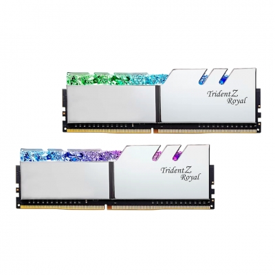 MEMORIA DDR4 GSKILL 16GB 2X8 3600MHZ TRIDENT Z ROYAL SILVER