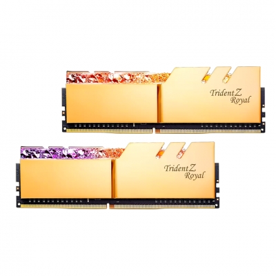 MEMORIA DDR4 GSKILL 16GB 2X8 3600MHZ TRIDENT Z ROYAL GOLD