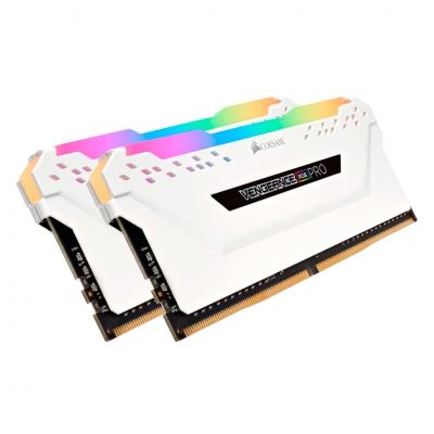 MEMORIA DDR4 CORSAIR 16GB 2X8GB 3600MHZ VENGEANCE RGB PRO WHITE