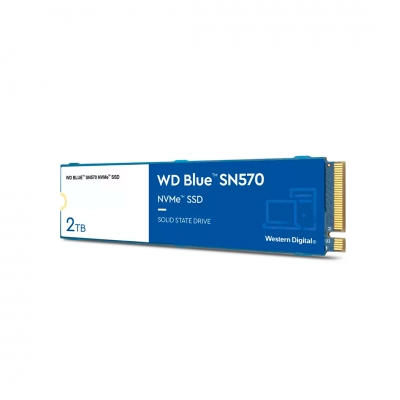 DISCO SSD M.2 WESTERN DIGITAL 2TB SN570 BLUE NVME
