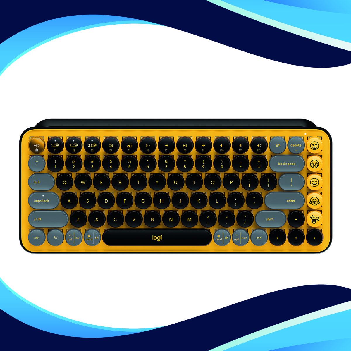 Teclado Wireless LOGITECH POP KEYS MECHANICAL BLAST