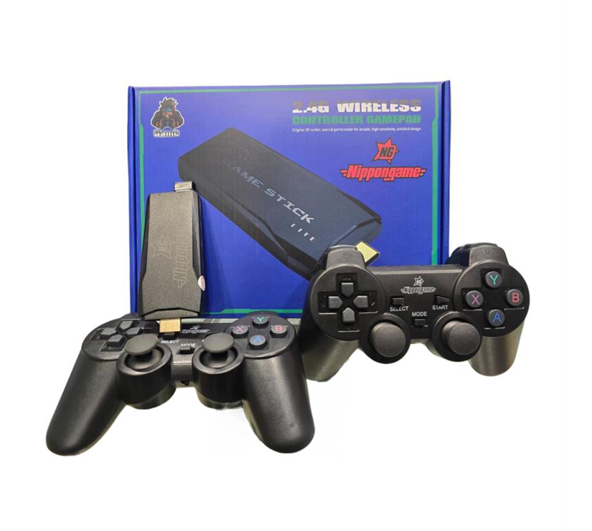 Consola Arcade Retro Game Stick + 2 Joysticks Inalambricos